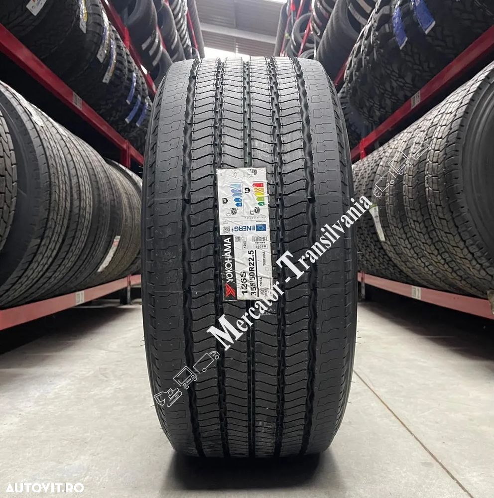 Anvelopa NOUA M+S* Regional 355/50R22.5 Yokohama 126S 156L C/C/73dB Directie - 2