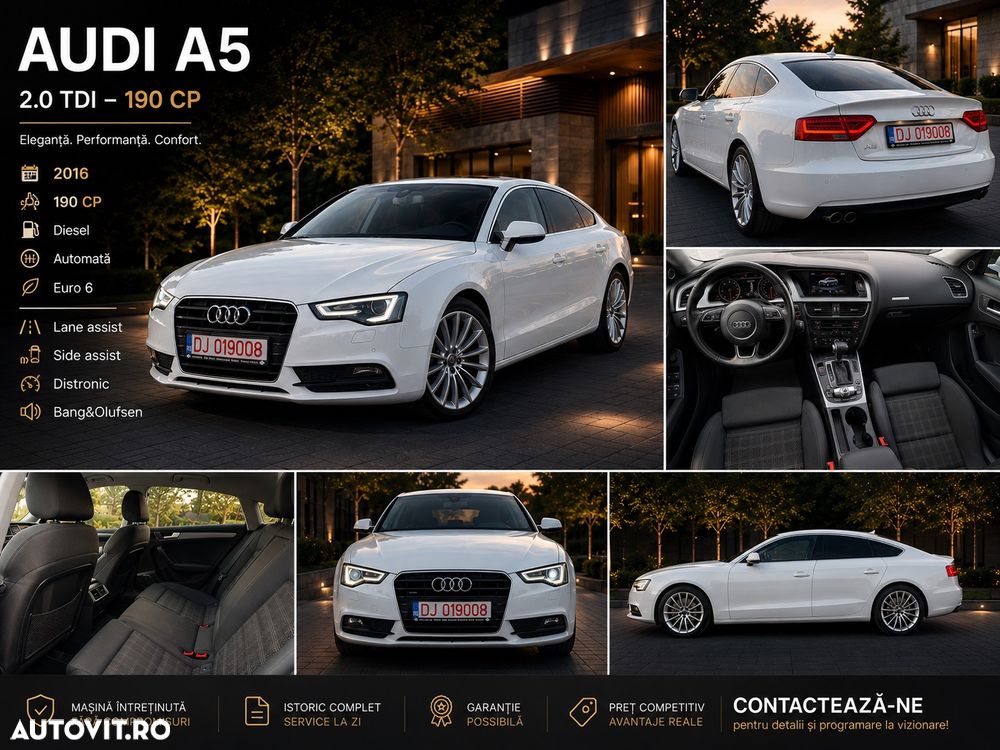 Audi A5 Sportback 2.0 TDI S tronic - 1
