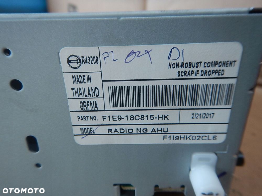 radio ford ecosport f1e9-18c815-hk - 6