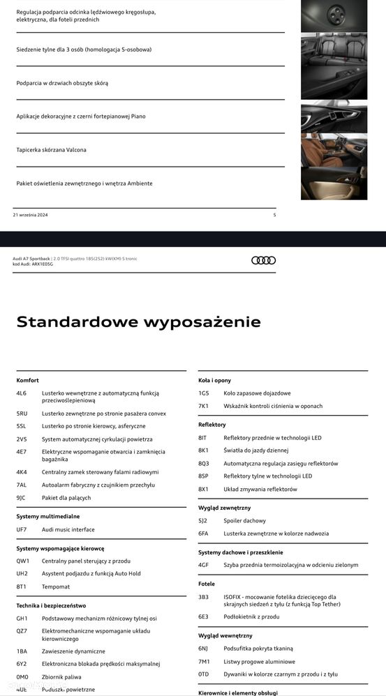 Audi A7 Sportback 2.0 TFSI Quattro S tronic - 25