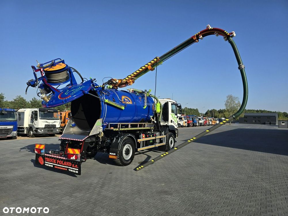 MAN 4x4 WUKO GAMON PW8  do zbierania odpadów płynnych separatorów - 36