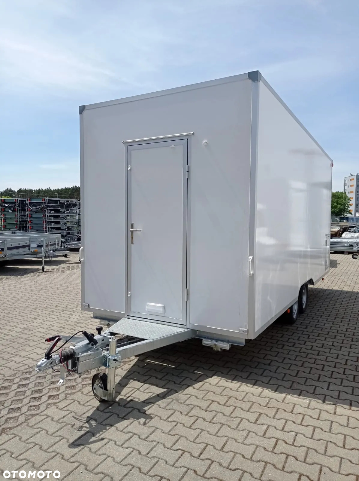 Niewiadów DOSTAWA! H20521HT Przyczepa HANDLOWA gastronomiczna 520x203x230! 2 klapy sprzedażowe, ściany z LAMINATU! DMC 2000kg - 19
