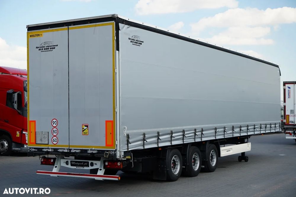 Wielton COLDINĂ WIELTON / MEGA / ACOPERIȘ CULISANT / SISTEM BDE - STALPINI CULISANTI / PUNCTE JOS / SAF / - 8