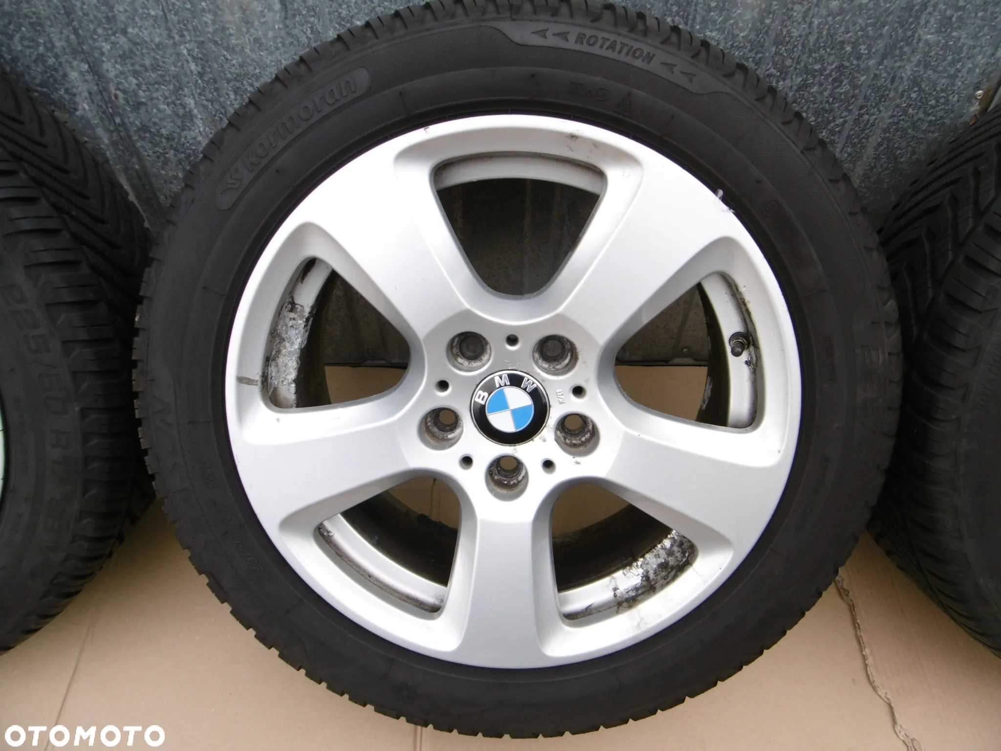 Koła felgi styling 243 z oponami bmw e60 e61 xdrive x-drive 525xi 530xi 530xd 17 cali opony całoroczne - 5