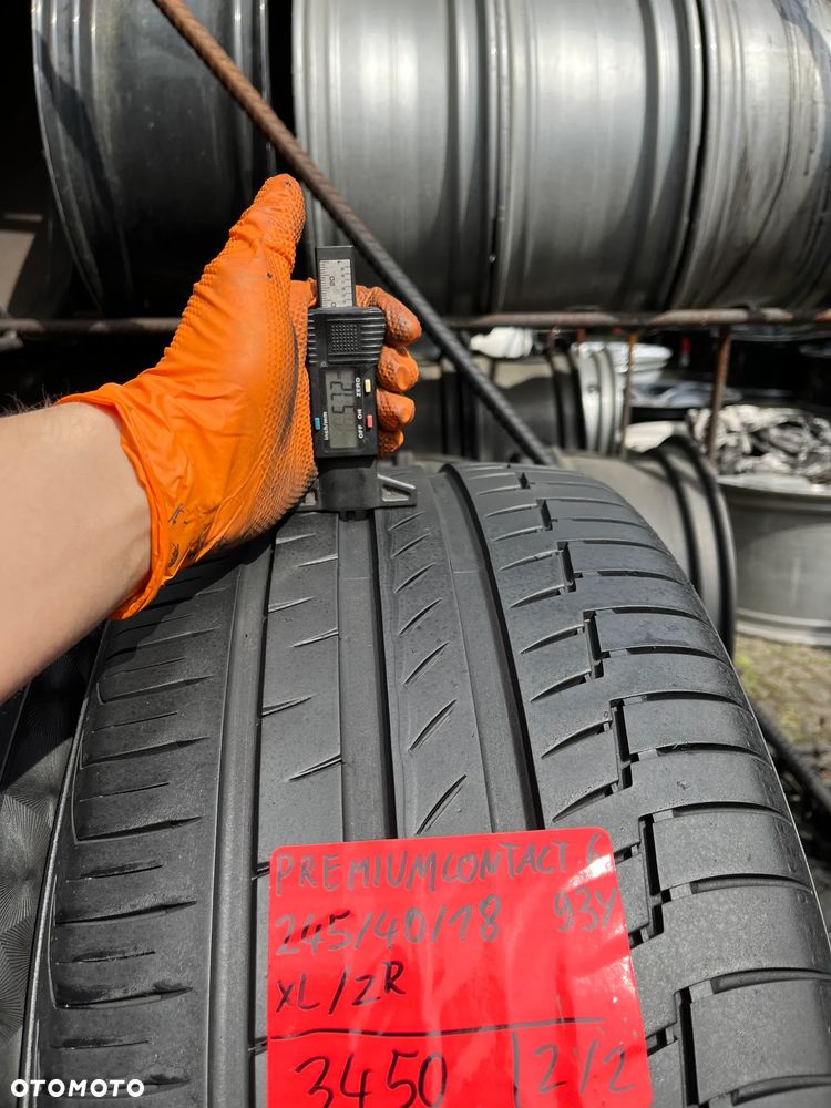 245 40 18 Continental Premium Contact 6 2szt letnie - 2