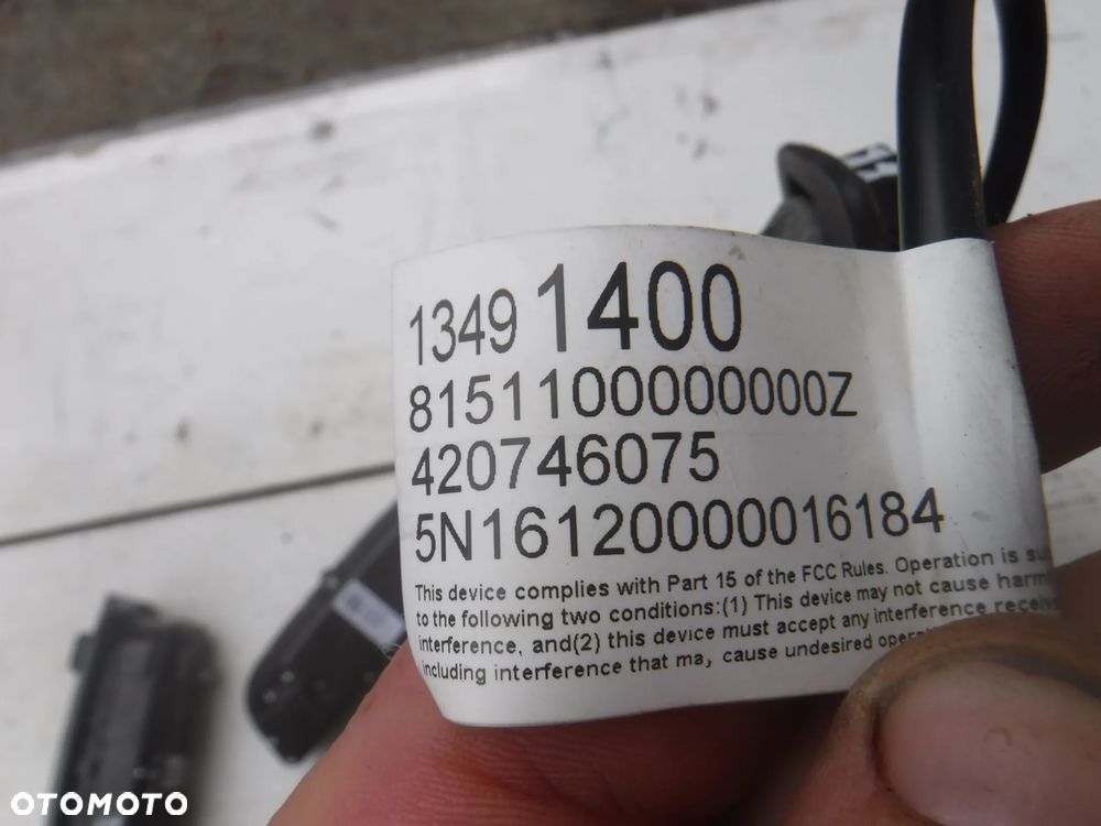 Opel  Astra K kamera cofania 13491400 - 2