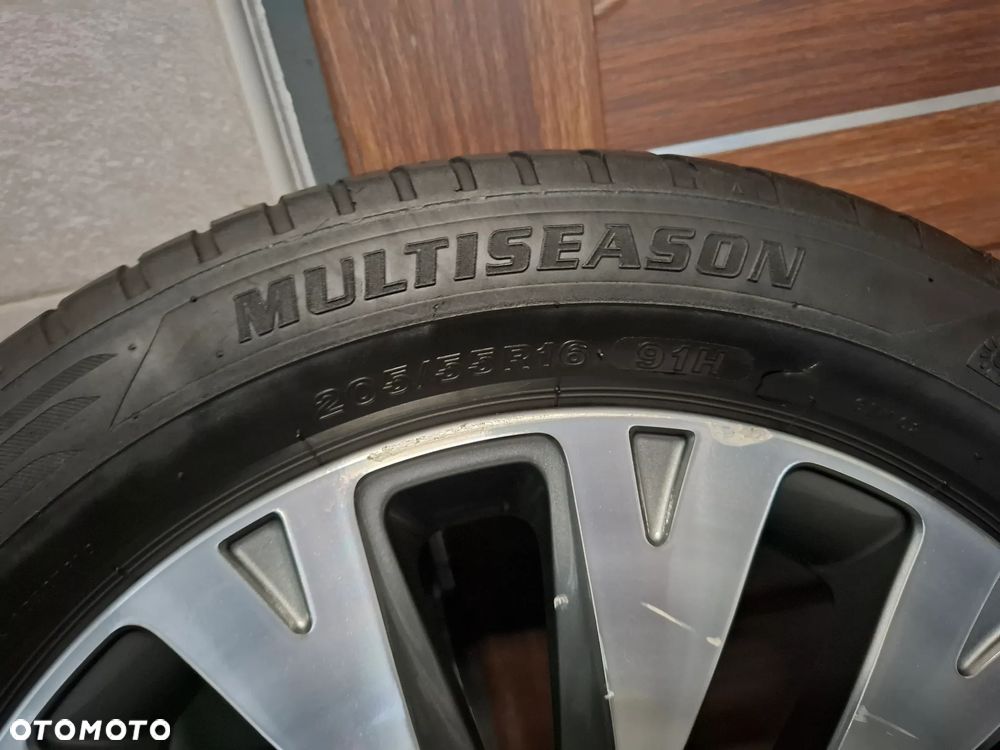 Felgi alufelgi 16,5x114, 3 ET 50 KIA 52910a2800 opony firestone Multiseason 205/55 R16 rok 2020 2x6mm , 2x4mm - 5