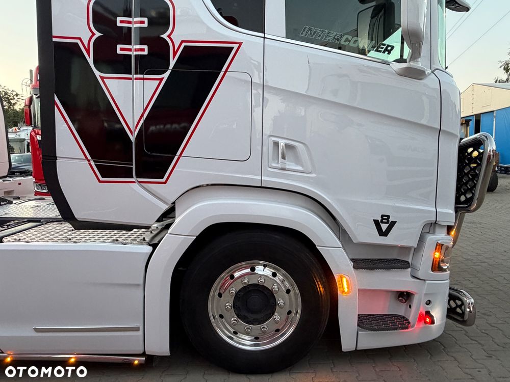 Scania Scania R650 z Niemiec bez EGR tylko SCR pełne wyposażenie FULL AIR V8 - 22