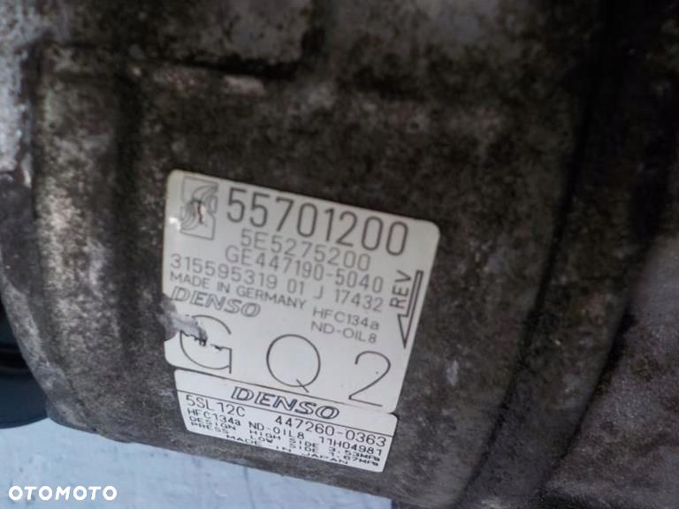 OPEL CORSA D 1.2 1.4 B SPRĘŻARKA POMPA KLIMATYZACJI 55701200 - 2