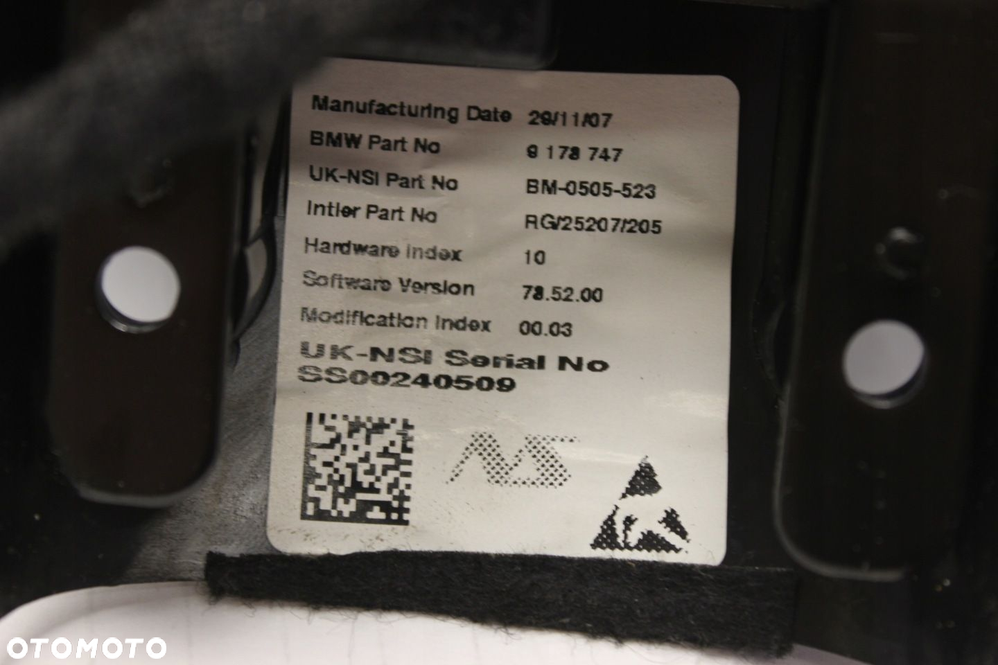 OBROTOMIERZ LICZNIK MINI COOPER R56 06R- 9178747 - 8