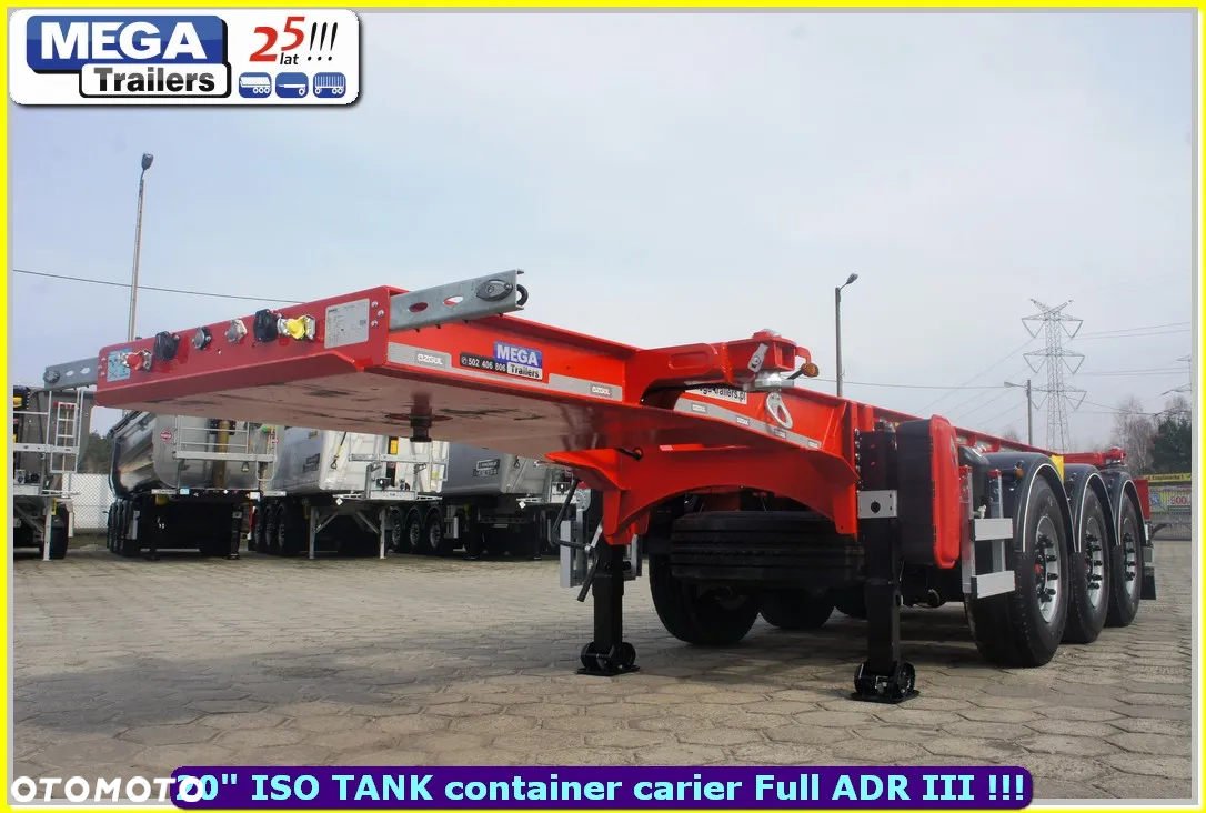 Inny Naczepa do przewozu Tank Kontenerów 20 FT  MEGA TRAILERS - 3