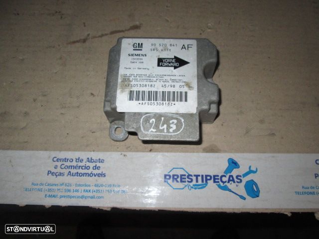 Modulo Airbag 90520841 OPEL ASTRA G 1999 OPEL ASTRA G 1998 2.0Di 82Cv 0P - 1