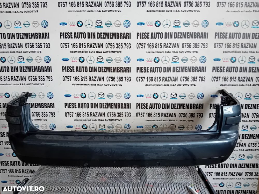 Bara Spate Vw Sharan 2001-2008 Cu Gauri Pentru Senzori LICHIDARE STOC - 4