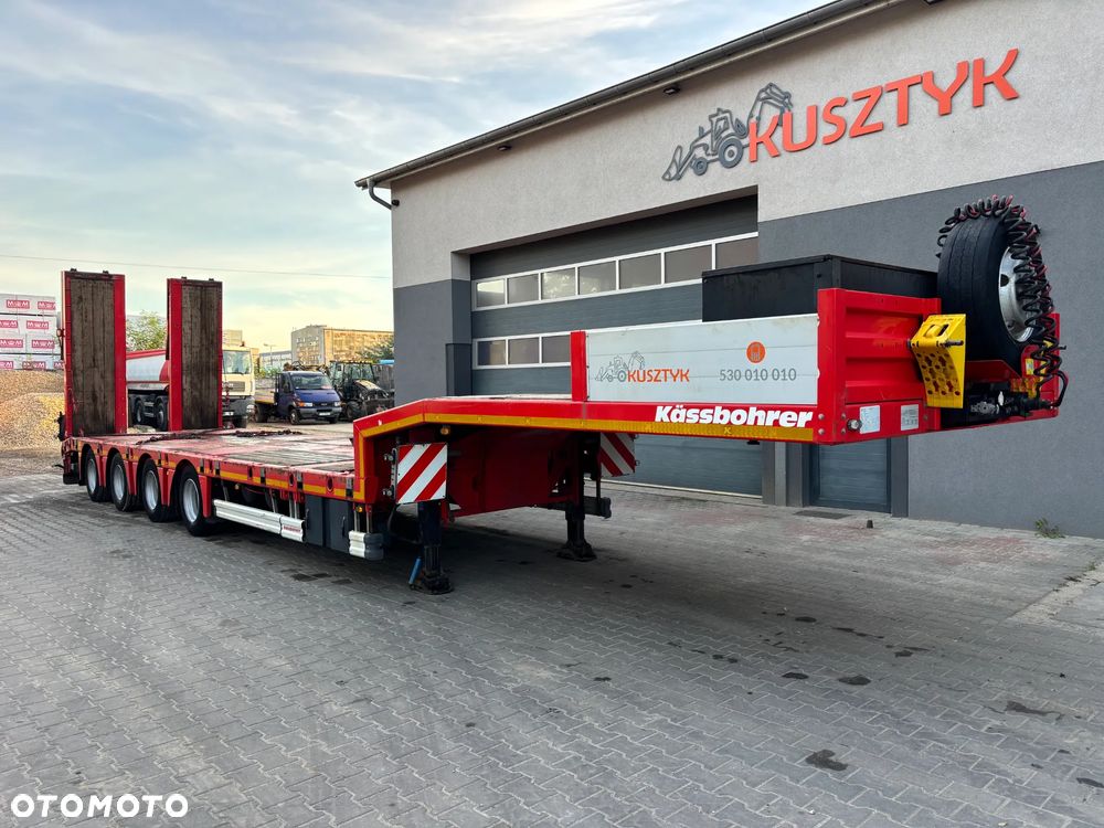 Kassbohrer SLA 4 SEMI Lowbed 4 osie rozsuwana 45T Kässbohrer - 1
