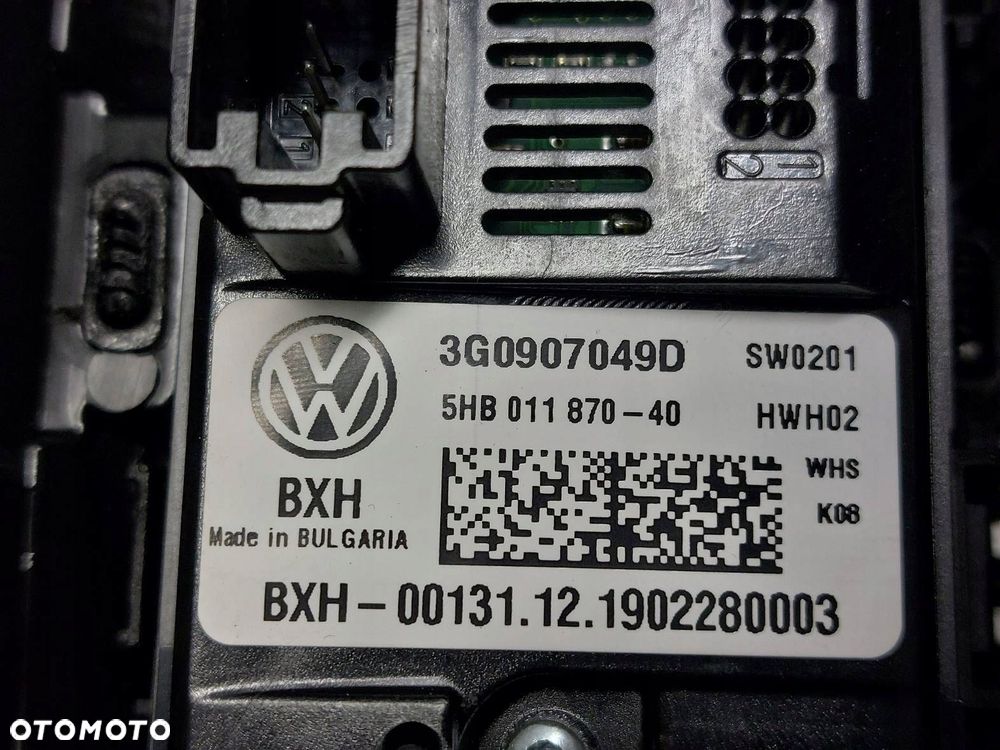 TUNEL ŚRODKOWY PODŁOKIETNIK VOLKSWAGEN PASSAT B8 LIFT 3G0907049D - 4