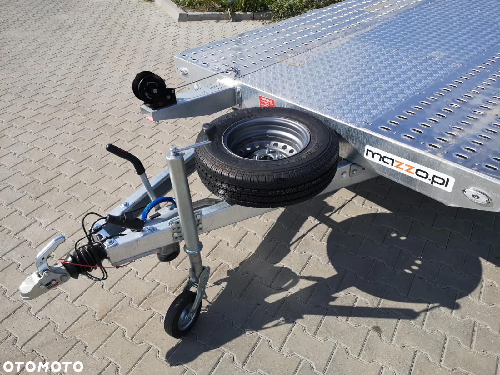 Niewiadów DOSTAWA Przyczepa Laweta MARS 500x210cm PLATFORMA idealna do przewozu aut, AMORTYZATORY, NAJAZDY, ZAPAS! - 12