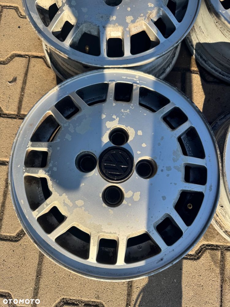 Felgi Alu Vw 4x100 13 cali Golf Mk1/Mk2 Jetta Scirocco - 2