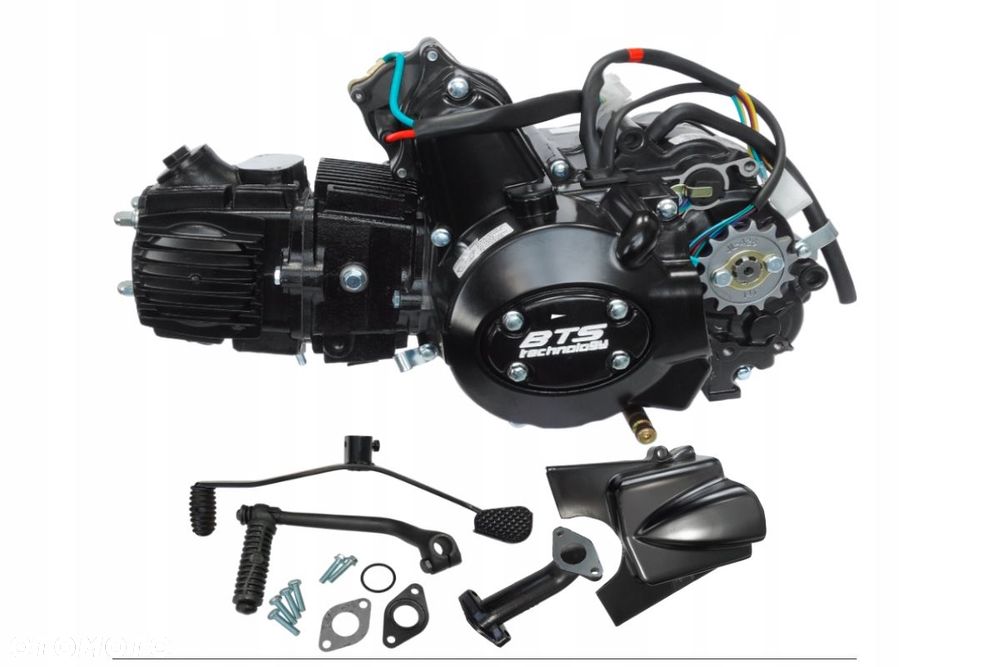 silnik bts poziomy 152fmh 152 fmh , 110cc 4t, 4-biegowy manual, czarny - 1