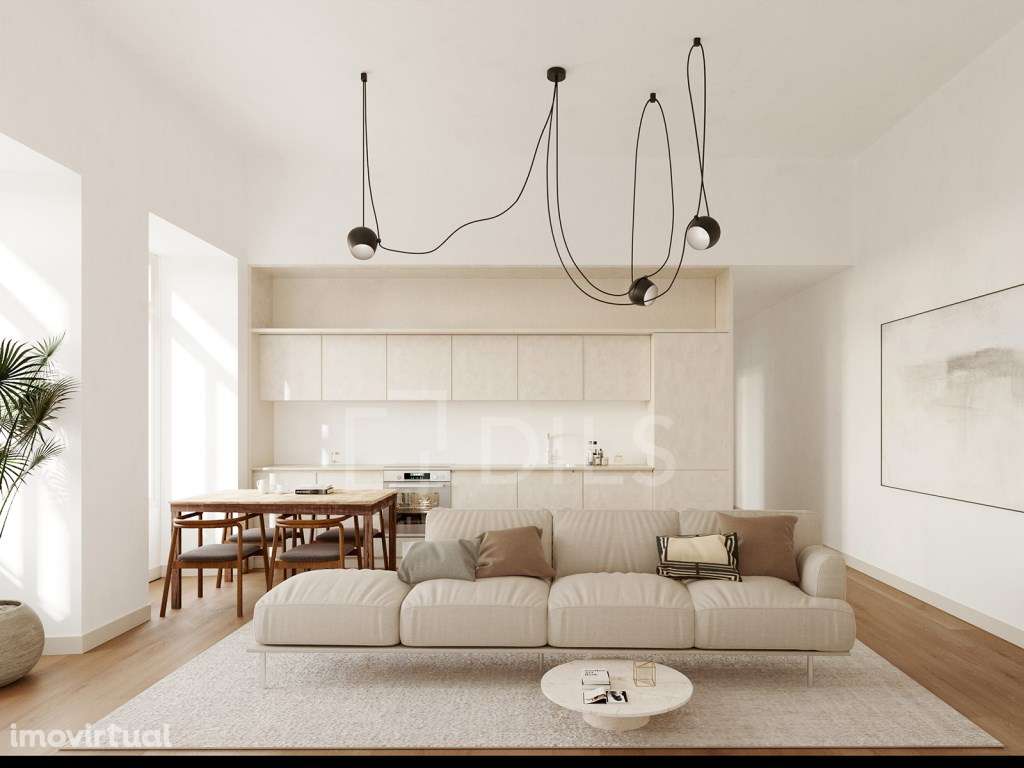 Apartamento T2 com varanda em novo empreendimento na Avenida Almira... - Grande imagem: 4/46