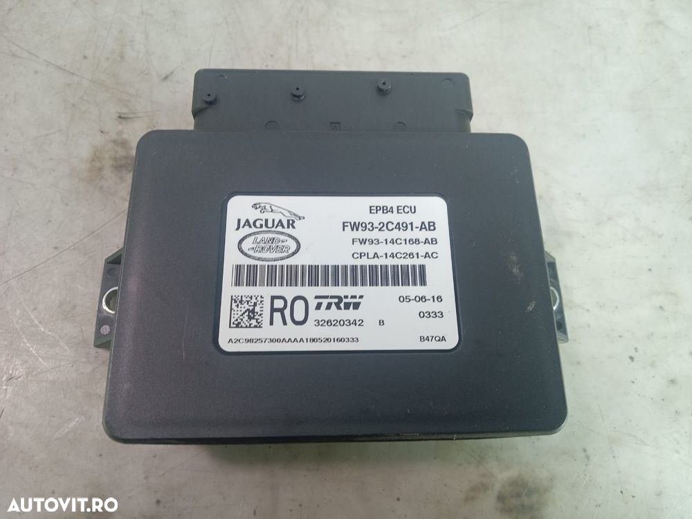 Modul frana mana fw932c491ab Land Rover Range Rover Sport 2 [2013 - 2 - 2