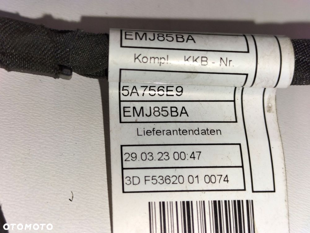 instalacja wiązka zderzaka przedniego przód bmw 7 i7 g70 22- - 5