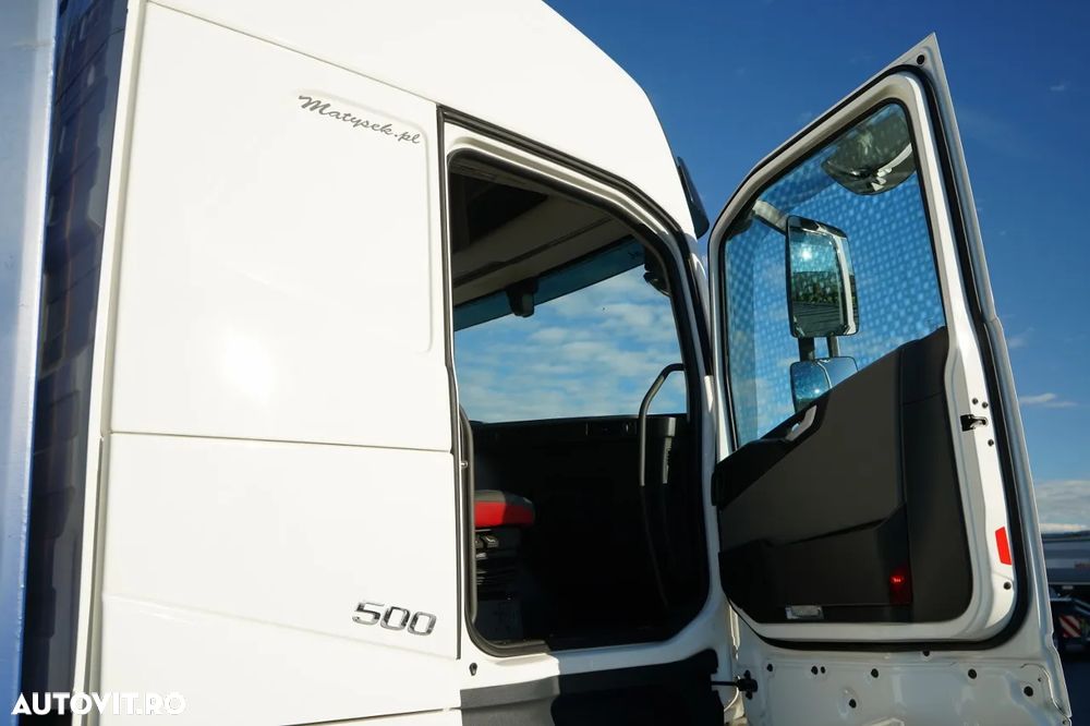 Volvo FH 500 / TANDEM 120 M3 / RIDICABIL / I-PARK COOL / + CAPOTĂ FRESH / PUNTE RIDICABILĂ / SAF / PODEA REZISTENTĂ - 31