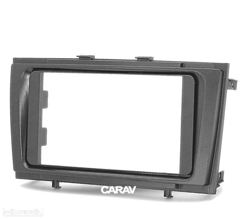MOLDURA ADAPTADOR PRETO PARA RADIO 2-DIN PARA TOYOTA AVENSIS 09-15 - 4