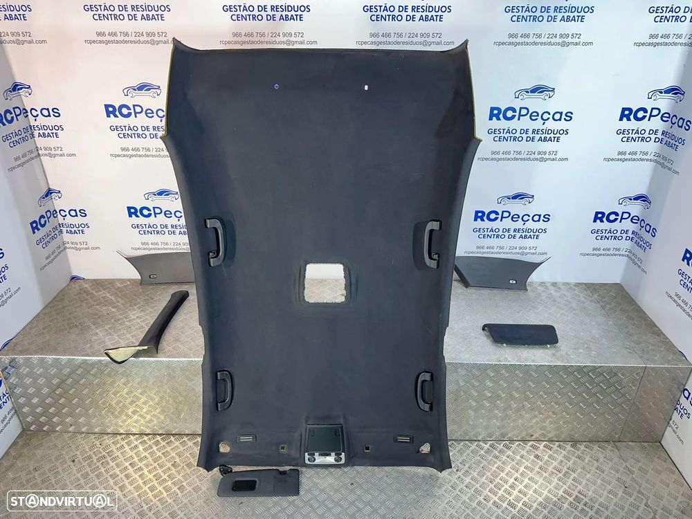 .Conjunto Interior Tecto Cúpula Preto Original BMW Serie 1 E87 5 Portas Pack M 2004 - 2013 - 2