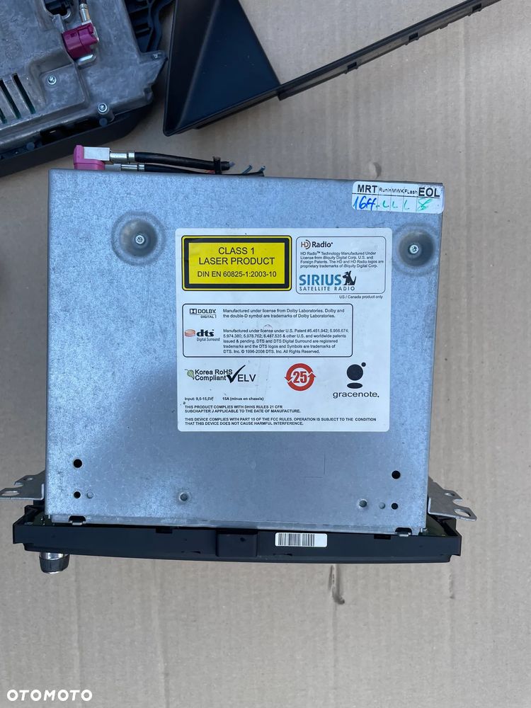 bmw e84 x1 radio cd panel klimatyzacji monitor wyświetlacz - 8