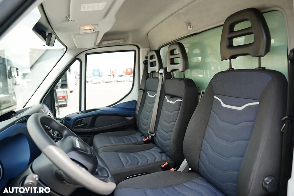 Iveco DAILY 35-180 / CONTAINER / HI-MATIC / PALFINGER LIFT / 3 LOCURI / 2021 - 25
