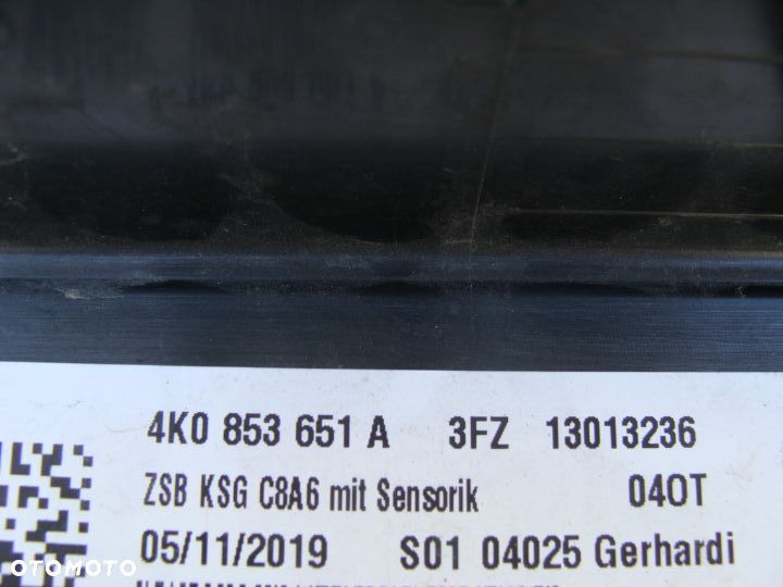 AUDI A6 C8 GRILL ATRAPA CHŁODNICY 4K0853651A - 10