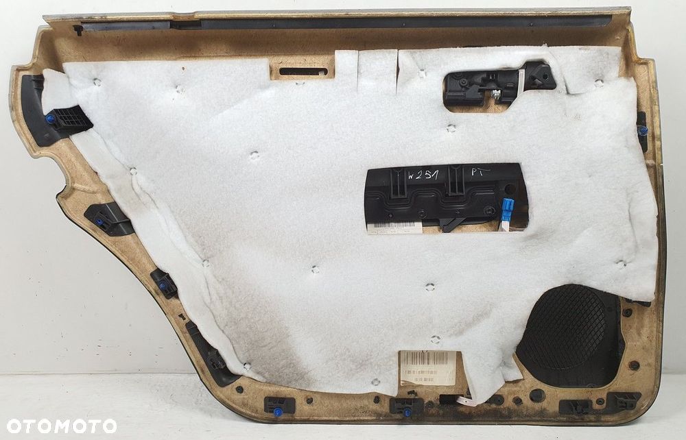 TAPICERKA BOCZEK PRAWY TYŁ MERCEDES R LIFT W251 - 6