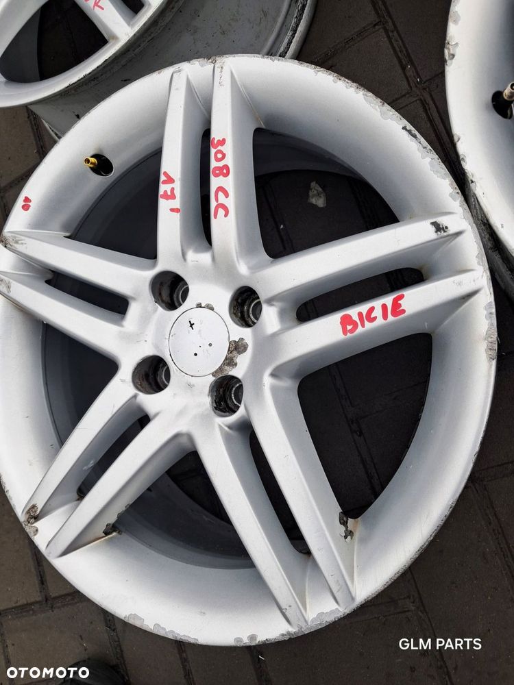 peugeot 308 cc felgi aluminiowe 17" 4x108 et32 9673739077 - 5