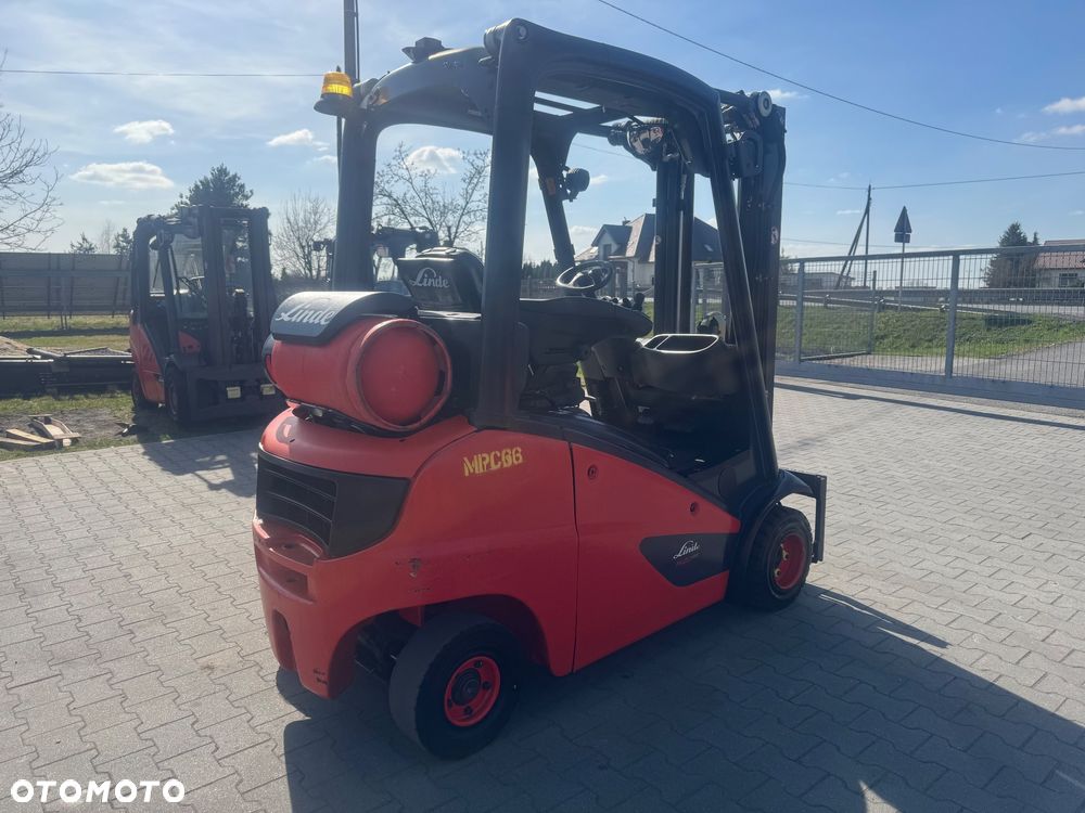 Linde H20 EVO triplex  Tylko 7615 mth półkabina h16 h18 wolny skok  toyot - 4