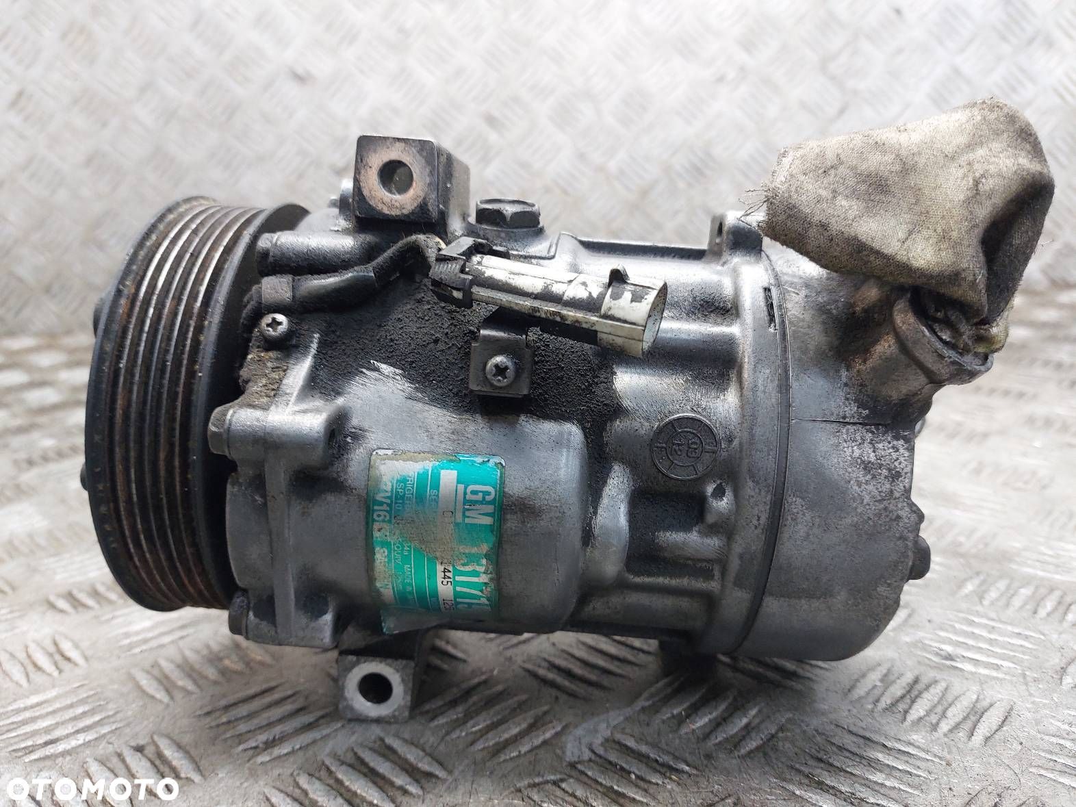 SPRĘŻARKA KOMPRESOR KLIMATYZACJI SAAB 9-3 II 2.2 TiD 13171593 - 1