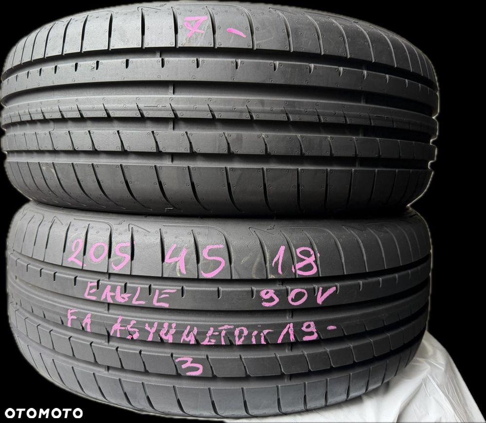 2 x 205/45R18 Goodyear Eagle F1 Assymetric 3 - 1