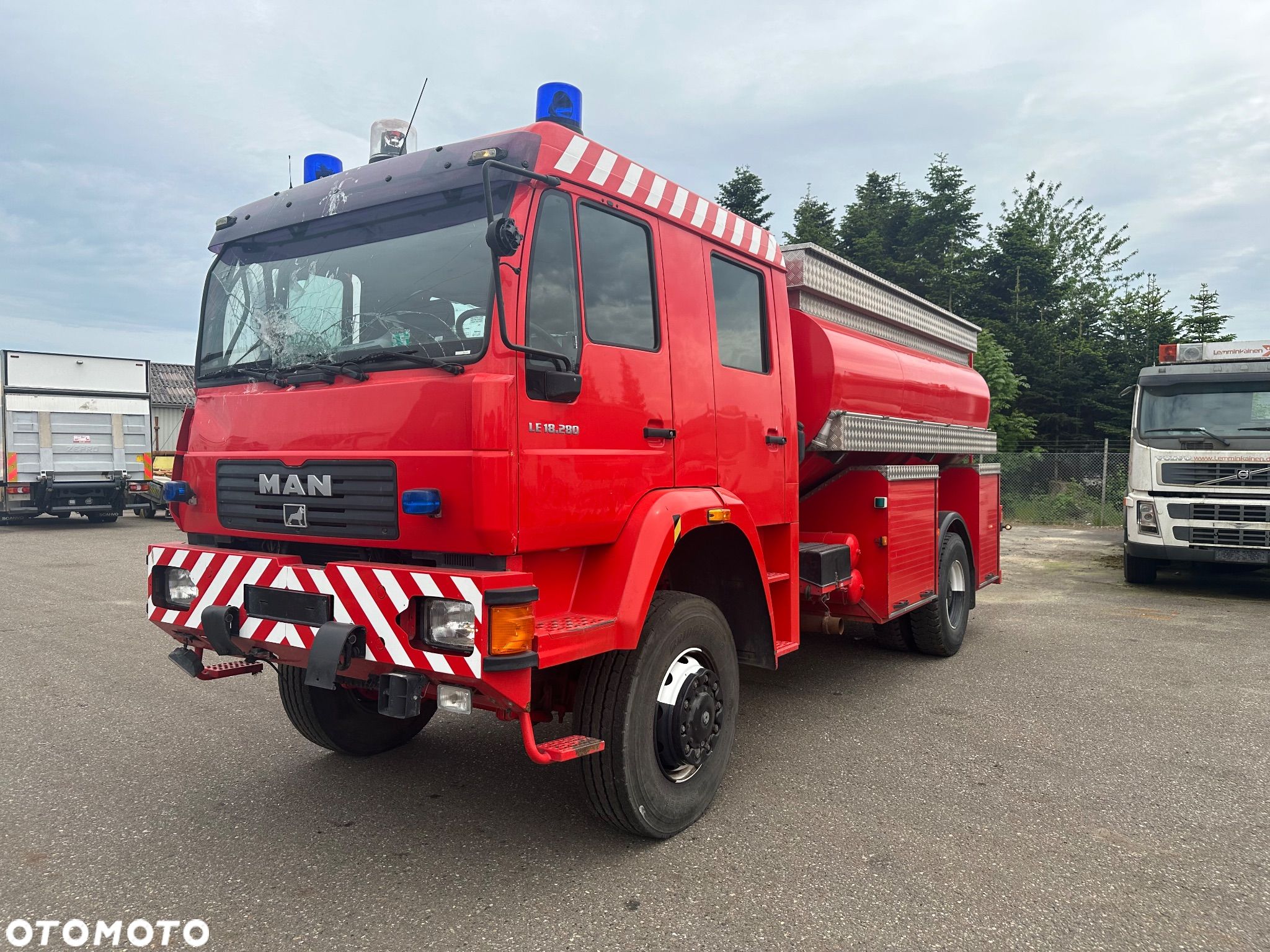 MAN 18.280 4X4  20. TYS KM POZARNICZY  CYSTERNA - 1