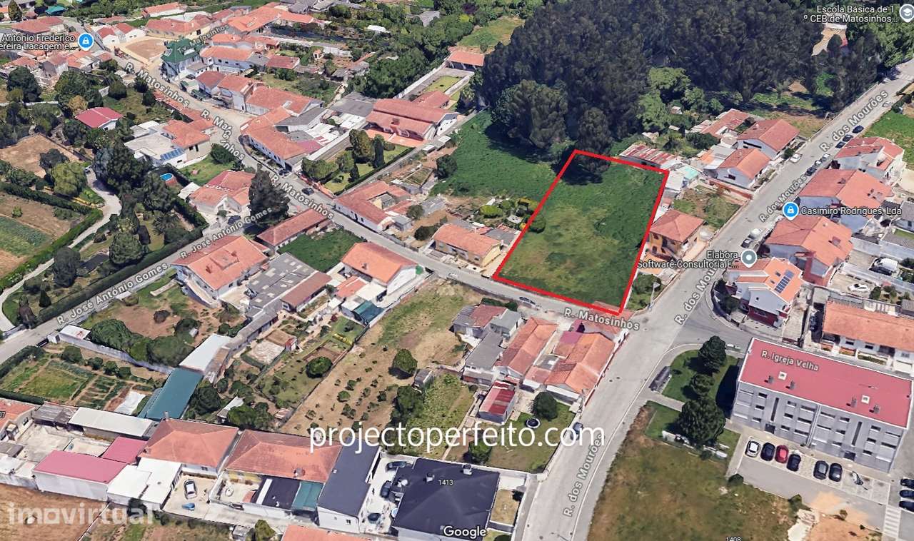 Lote de Terreno  Venda em São Félix da Marinha,Vila Nova de Gaia - Grande imagem: 2/6