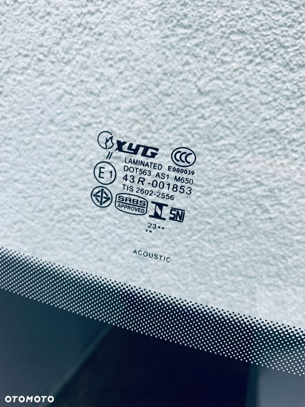 Szyba czołowa SKODA FABIA IV 5D 2021- AKUSTYKA+KAMERA+SENSOR - 3