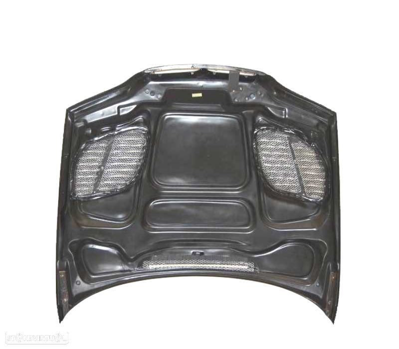 CAPÔ BMW E46 LOOK M3 GTR 98-01 CARBONO - 2
