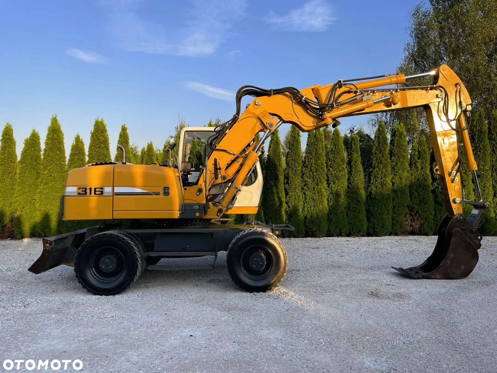 Liebherr A316 LIFT A316-2 LITRONIC / NOWY MODEL / ZADBANA Z NIEMIEC / PIĘKNY STAN / ORYGINAŁ / 312 314 / 900 315 / 313 316 / 914 918 / CAT - 30