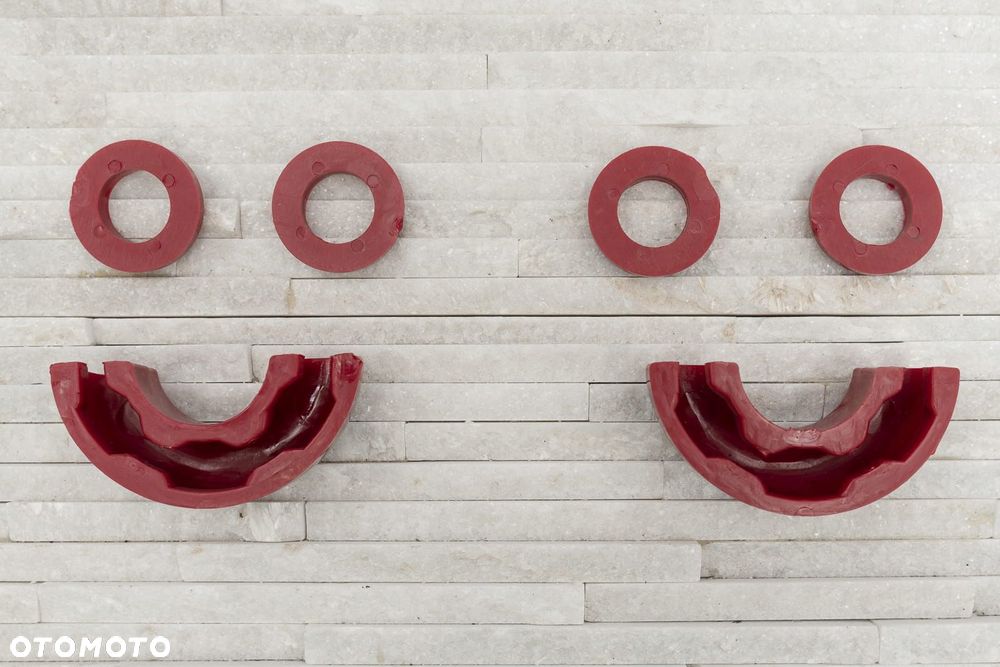 osłonki na szekle w kolorze czerwonym 2szt. - 13