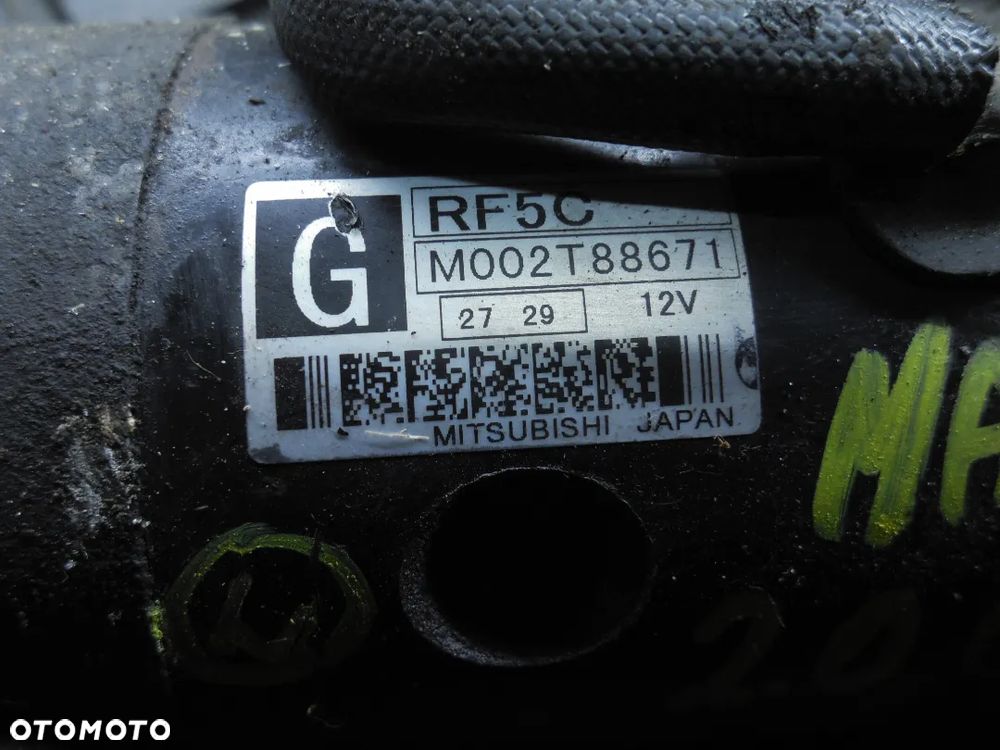 ROZRUSZNIK MAZDA 6 GG GY 02- 2.0 CITD M002T88671 POSIADAM 3 SZTUKI - 9