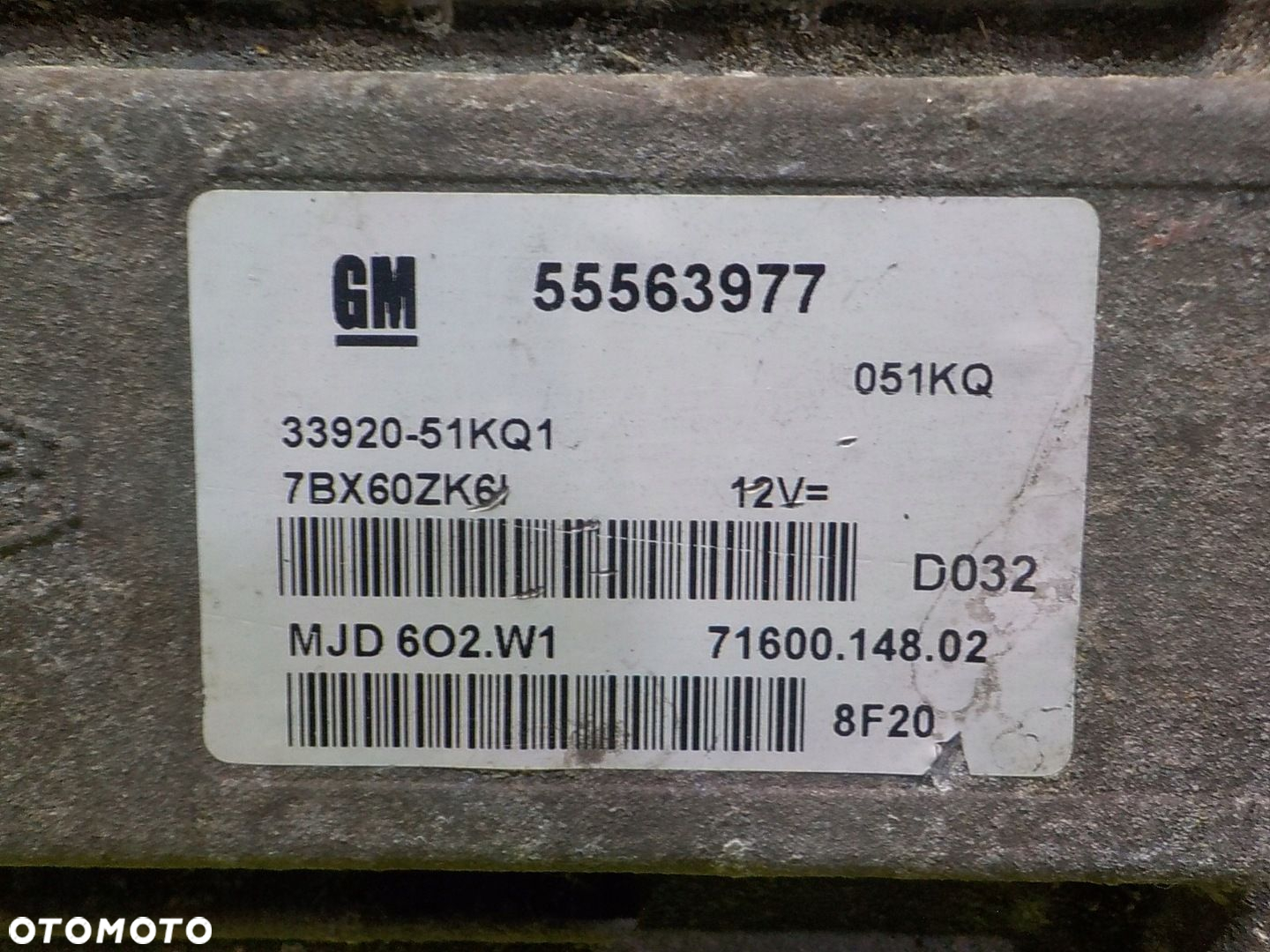OPEL AGILA B II 1.3 CDTI 08r 5D sterownik komputer silnika 55563977 - 3