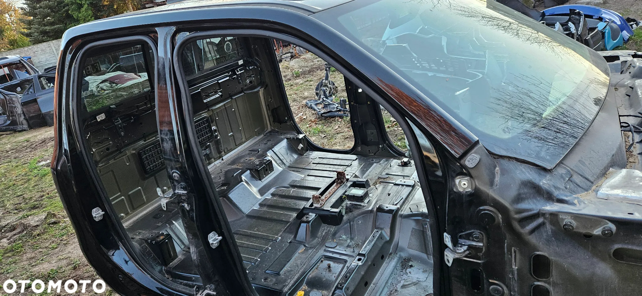 RAM 1500 V 5 2019- Big Horn KRÓTKI KRÓTKIE DRZWI QUAD CAB 1,5 Kabina Szkielet Buda Karoseria Ćwiartka Dach Próg Podłużnica Fartuch Ściana grodziowa   KOLOE PXJ stan idealny - 4