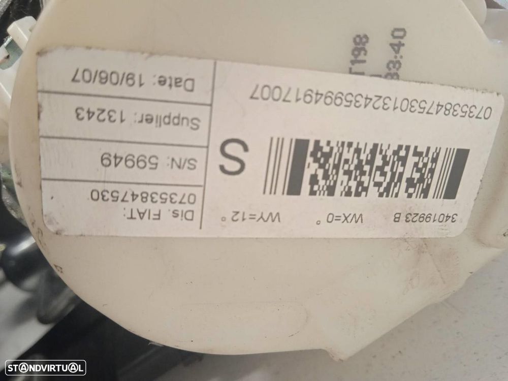 CINTO SEGURANÇA FRONTAL ESQUERDO FIAT BRAVO II 2007 - 3