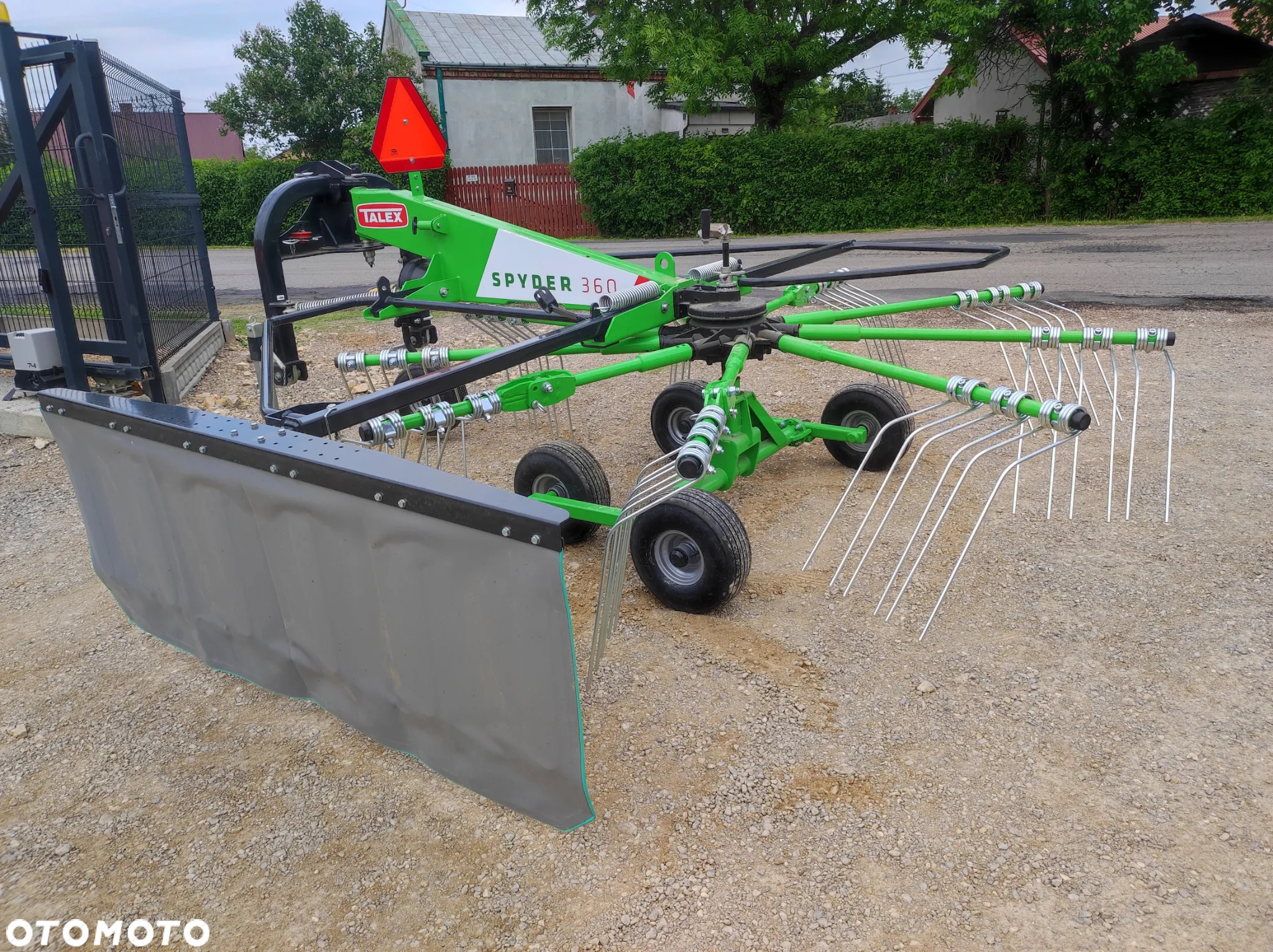 ZGRABIARKA KARUZELOWA/ karuzela do siana/ tandem/ wałek WOM ze sprzęgłem/ 3,6m TALEX/ SPIDER 360 promocja/ transport gratis - 7