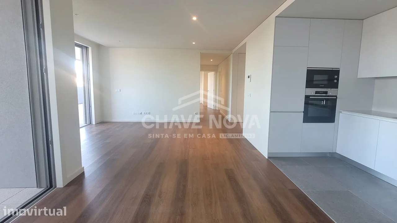 Arrendamento T2 C/ Terraço no Verde Vale - Maia - Grande imagem: 4/26