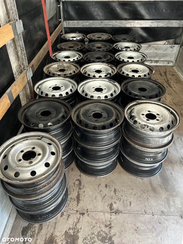Felgi Stalowe Oryginalne Oem Iveco Daily 15 16 6x125 Oryginał ! - 13
