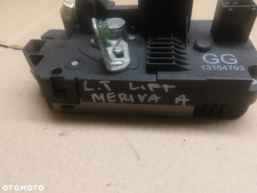 OPEL MERIVA A I LIFT 05-10 1.4B ZAMEK DRZWI PRAWY LEWY TYŁ 13154793 13154794 - 2